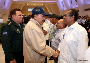 Acto del 38 aniversario de la Fuerza Aérea del Ejército de Nicaragua