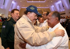 Acto del 38 aniversario de la Fuerza Aérea del Ejército de Nicaragua