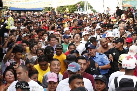 Santo Domingo de Guzmán peregrina a Managua