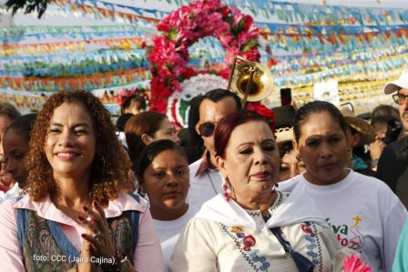 Santo Domingo de Guzmán peregrina a Managua