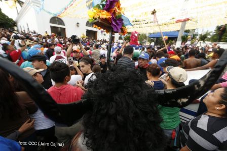 Santo Domingo de Guzmán peregrina a Managua