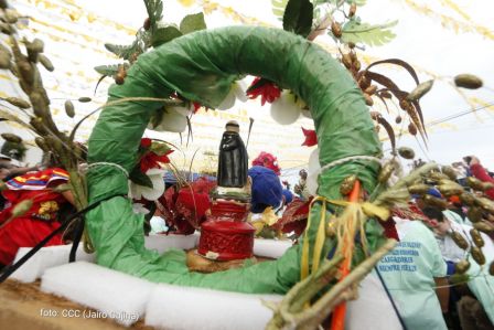 Santo Domingo de Guzmán peregrina a Managua