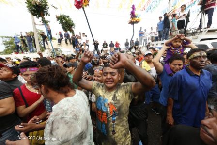 Santo Domingo de Guzmán peregrina a Managua
