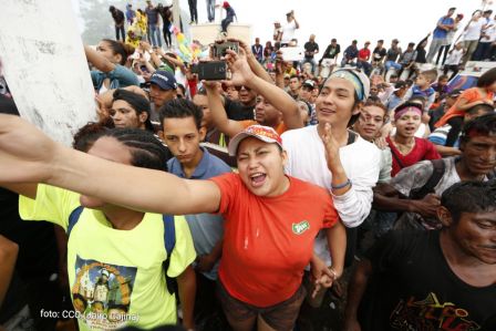 Santo Domingo de Guzmán peregrina a Managua