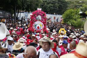 Santo Domingo de Guzmán peregrina a Managua