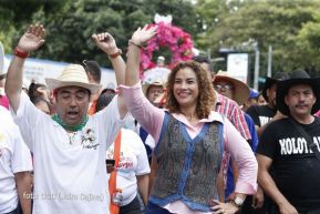 Santo Domingo de Guzmán peregrina a Managua