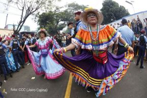Santo Domingo de Guzmán peregrina a Managua