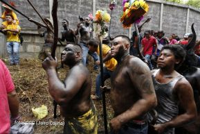 Santo Domingo de Guzmán peregrina a Managua