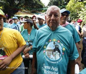 Santo Domingo de Guzmán peregrina a Managua