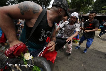 Santo Domingo de Guzmán peregrina a Managua