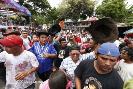 Santo Domingo de Guzmán peregrina a Managua