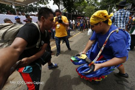 Santo Domingo de Guzmán peregrina a Managua