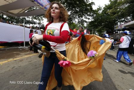 Santo Domingo de Guzmán peregrina a Managua