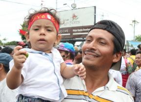 Santo Domingo de Guzmán peregrina a Managua