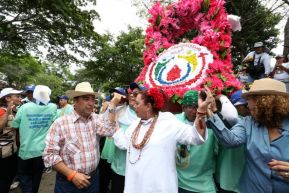 Santo Domingo de Guzmán peregrina a Managua