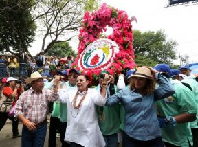 Santo Domingo de Guzmán peregrina a Managua