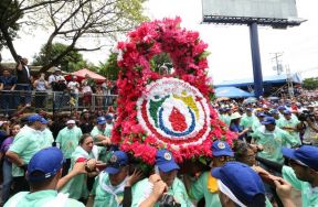 Santo Domingo de Guzmán peregrina a Managua