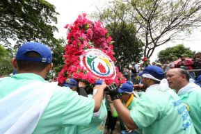 Santo Domingo de Guzmán peregrina a Managua