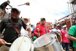 Santo Domingo de Guzmán peregrina a Managua