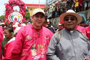 Santo Domingo de Guzmán peregrina a Managua