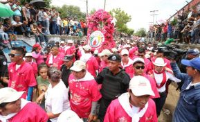 Santo Domingo de Guzmán peregrina a Managua