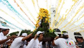 Santo Domingo ya se encuentra en su trono de Las Sierritas