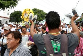 Santo Domingo ya se encuentra en su trono de Las Sierritas