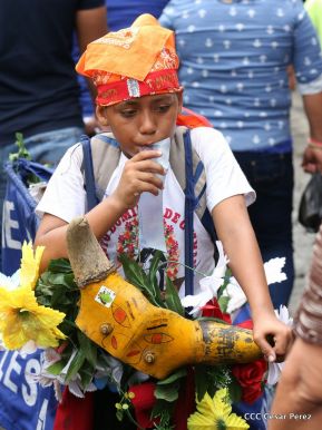 Santo Domingo ya se encuentra en su trono de Las Sierritas