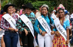 Santo Domingo ya se encuentra en su trono de Las Sierritas