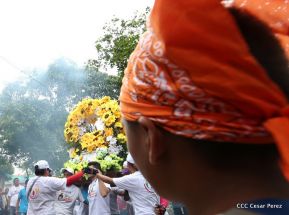 Santo Domingo ya se encuentra en su trono de Las Sierritas
