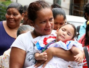 Santo Domingo ya se encuentra en su trono de Las Sierritas