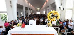 Santo Domingo ya se encuentra en su trono de Las Sierritas