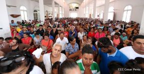 Santo Domingo ya se encuentra en su trono de Las Sierritas