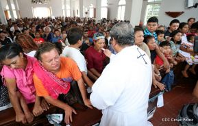 Santo Domingo ya se encuentra en su trono de Las Sierritas