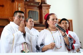 Santo Domingo ya se encuentra en su trono de Las Sierritas