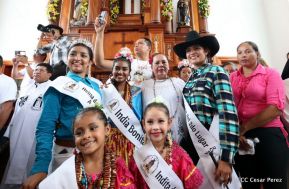 Santo Domingo ya se encuentra en su trono de Las Sierritas