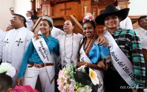 Santo Domingo ya se encuentra en su trono de Las Sierritas