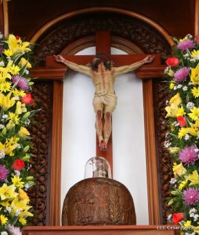 Santo Domingo ya se encuentra en su trono de Las Sierritas