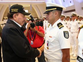 Acto del 37 aniversario de la Fuerza Naval