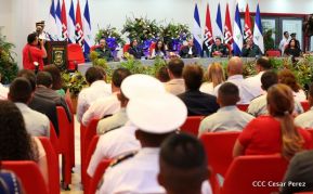 Acto del 37 aniversario de la Fuerza Naval