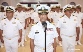 Acto del 37 aniversario de la Fuerza Naval