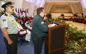 Acto del 37 aniversario de la Fuerza Naval