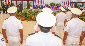 Acto del 37 aniversario de la Fuerza Naval