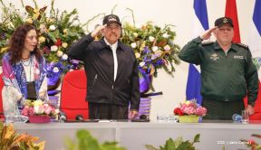 Acto del 37 aniversario de la Fuerza Naval