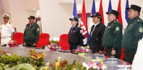 Acto del 37 aniversario de la Fuerza Naval