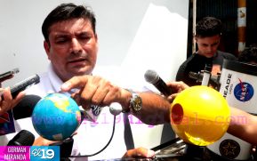 Eclipse solar  visto desde  Nicaragua