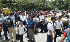 Eclipse solar  visto desde  Nicaragua