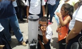 Eclipse solar  visto desde  Nicaragua