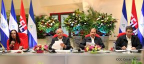 Nicaragua, El Salvador y Honduras reúnen para avanzar en plan de desarrollo de Golfo de Fonseca