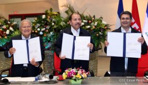 Nicaragua, El Salvador y Honduras reúnen para avanzar en plan de desarrollo de Golfo de Fonseca